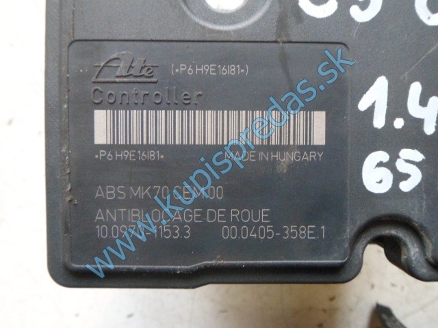 abs pumpa na citroen c3 1,4i 16V, 9665344180